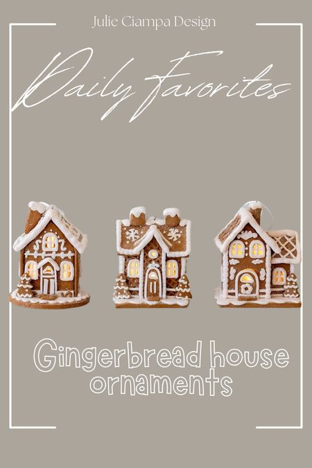 The cutest gingerbread ornaments 

#LTKHolidaySale #LTKHoliday #LTKGiftGuide