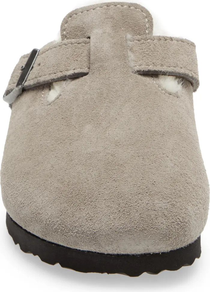 Birkenstock Boston Genuine Shearling Lined Clog (Women) | Nordstrom | Nordstrom