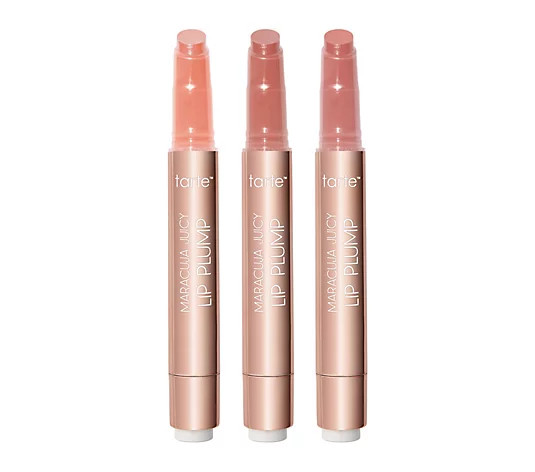 tarte Maracuja Juicy Lip Plump Limited Edition Essentials Trio | QVC