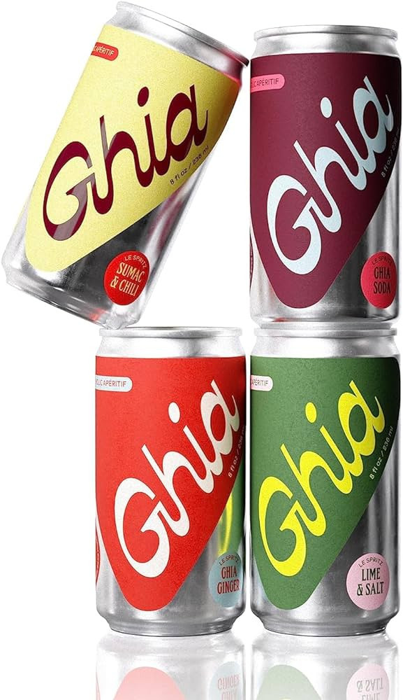 Ghia Non-Alcoholic Le Spritz Combo 4-Pack (1 OG Spritz/1 Ginger/1 Lime + Salt/1 Sumac & Chili) - ... | Amazon (US)