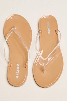Celandine Jelly Flip Flops | Anthropologie (US)