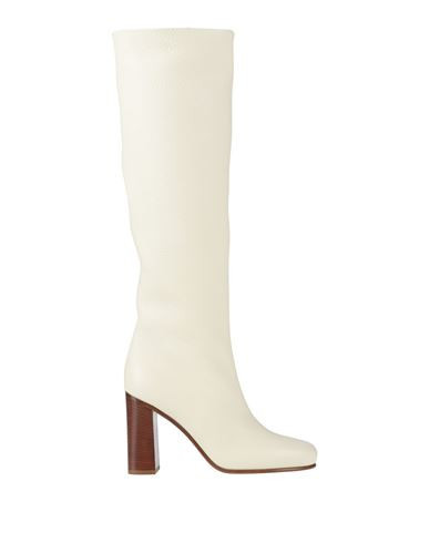Khaite Woman Boot Cream Size 11 Leather | YOOX (US)