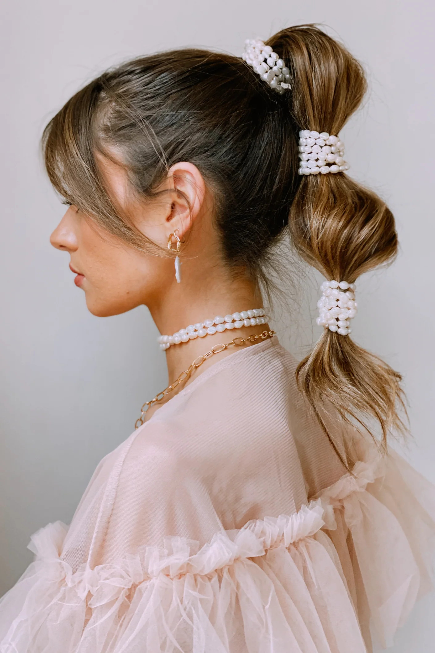 Jax Pearl Hair Wrap | Untamed Petals