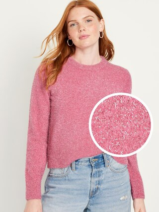 Eyelash Shine Sweater for Women | Old Navy (US)