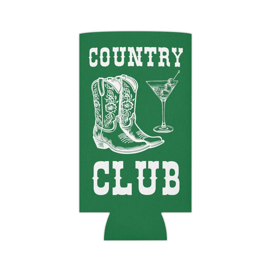 Country Club , Western Cowgirl Bachelorette Party Can Cooler, Cowboy Boots, Martinis, Nashville B... | Etsy (US)