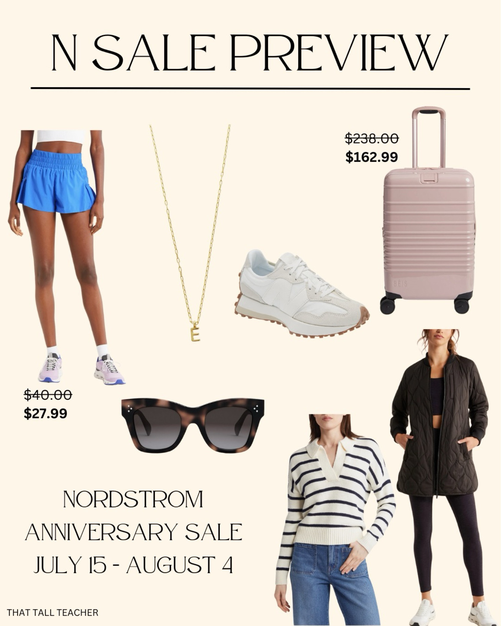Nordstrom Anniversary sale preview! Build your wishlist and be ready to shop July 15-August 4! 🛍️ 

#LTKSummerSales #LTKTravel #LTKxNSale