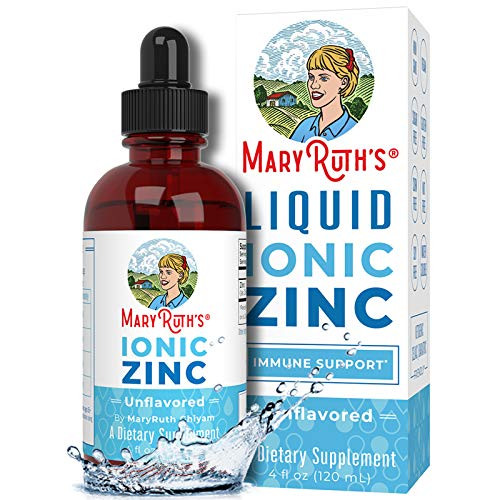 Ionic Liquid Zinc Drops for Adults & Kids by MaryRuth's, Zinc Sulfate for Immune Support, Vegan, ... | Amazon (US)