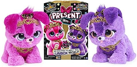 Present Pets, Princess Puppy Interactive Plush Toy with Over 100 Sounds and Actions (Style May Va... | Amazon (US)