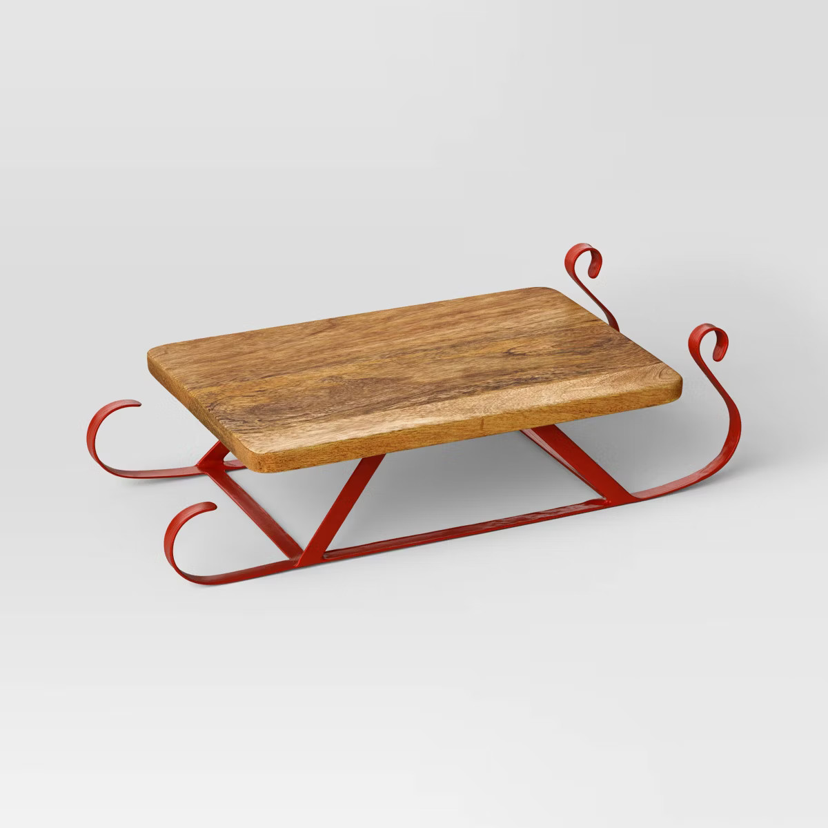 Wood Sleigh Figural Serving Board - Threshold™ | Target
