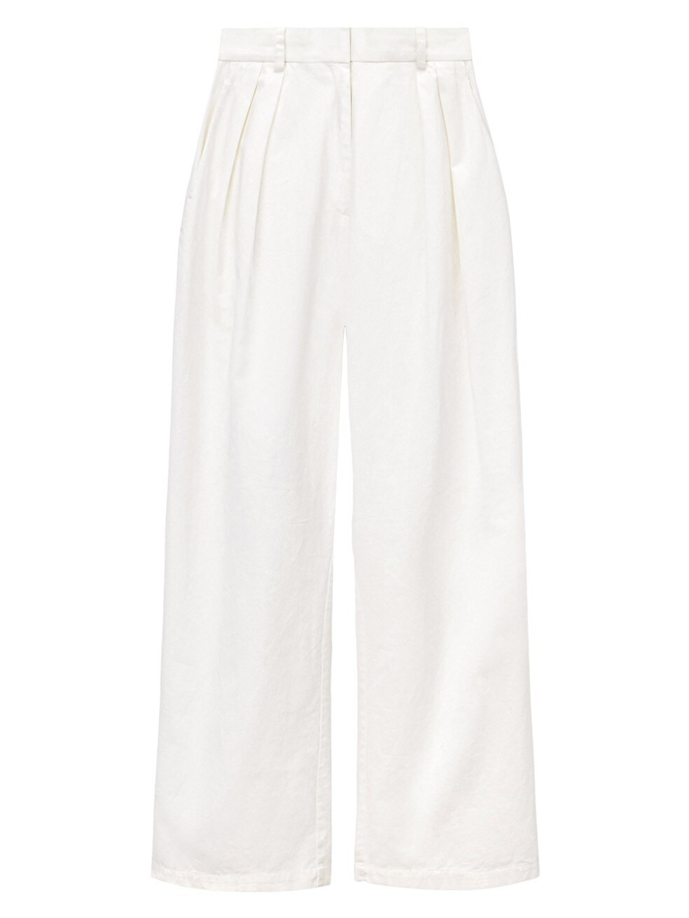 Luisa Cotton Wide-Leg Pants | Saks Fifth Avenue