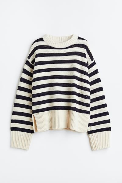 Pullover in Ajourstrick | H&M (DE, AT, CH, DK, NL, NO, FI)