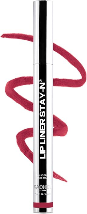 Sacheu Lip Liner STAY-N Peel Off Lip Stain \u2014 Long Lasting Waterproof Lip Tint with Hyaluroni... | Amazon (US)