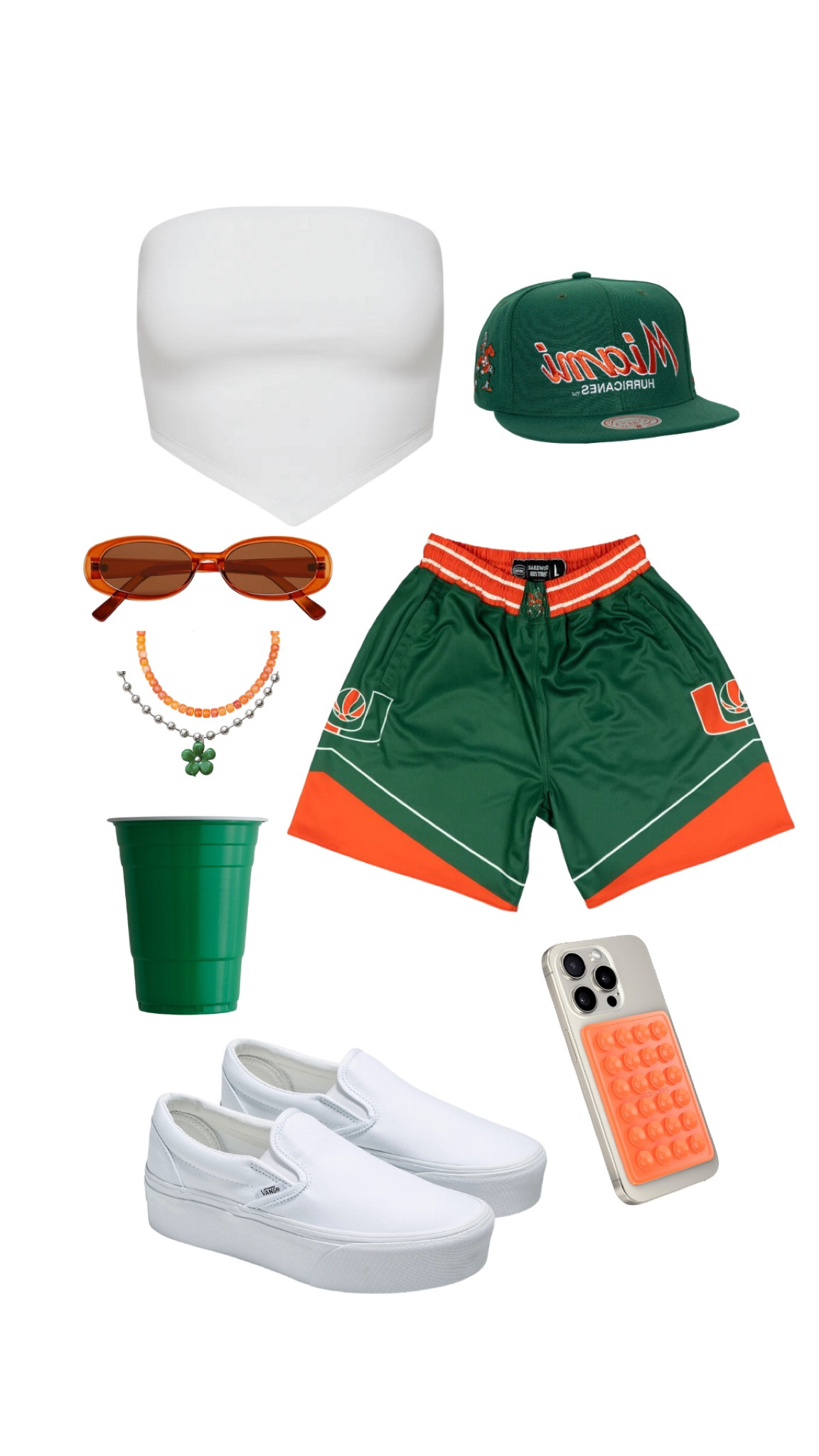 University of Miami college game day outfit! 

#LTKBacktoSchool #LTKSeasonal