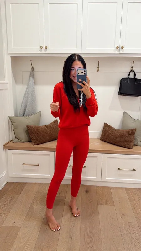 this color ❤️

summer outfits, casual outfits, athleisure, matching set, activewear, katy roach, livingmybeststyle 

 #LTKootd #LTKActive #LTKPetite