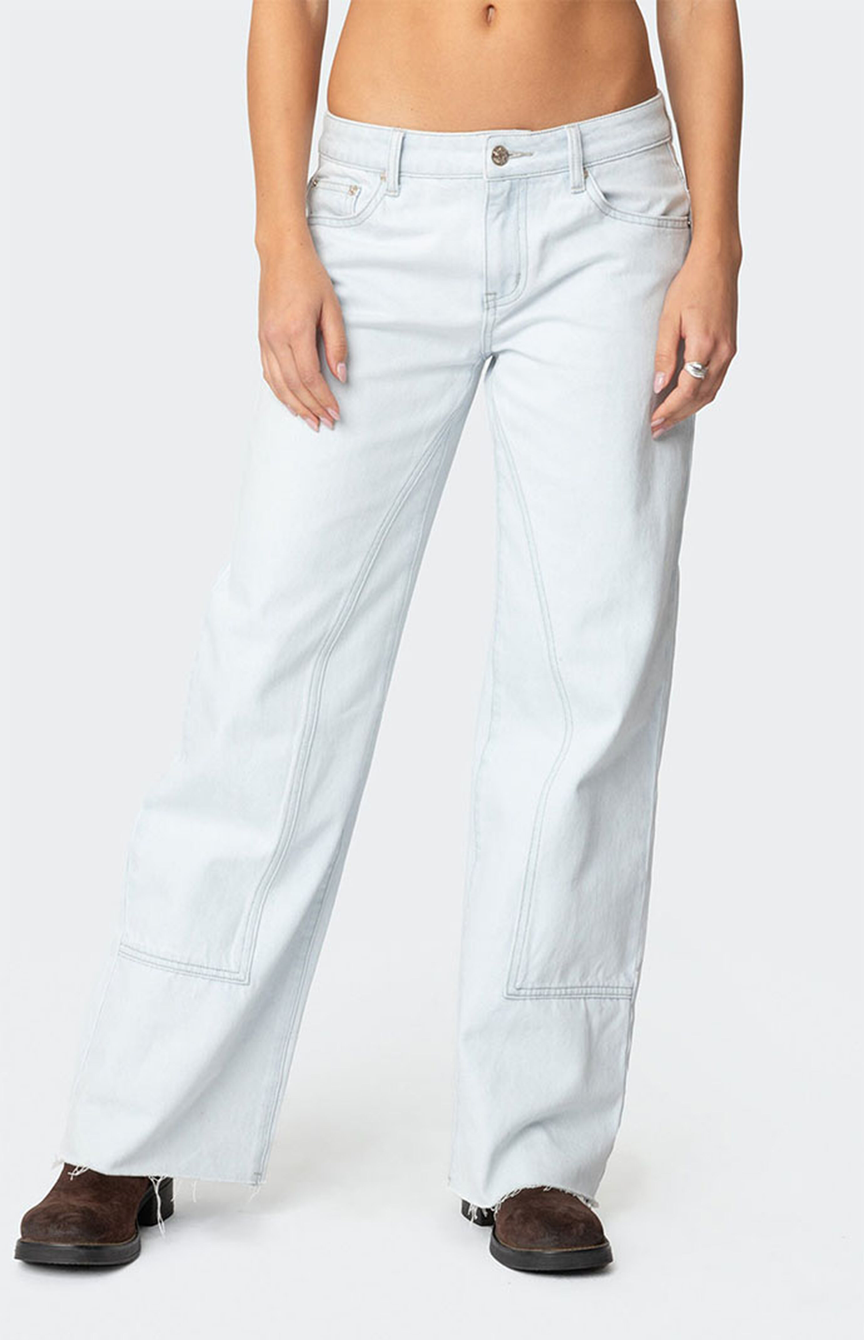 Edikted Savanna Low Rise Jeans | PacSun