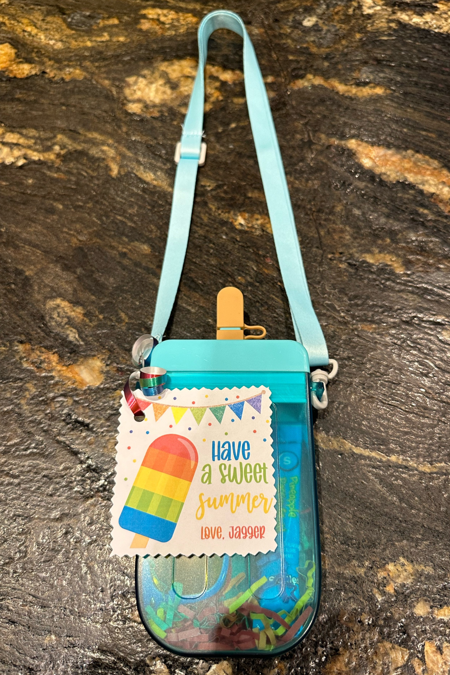 Last day of school goodie bags for classmates

1.Popsicle Canteen- these aren’t linkable but are $1.25 at Dollar Tree
2. Yum Earth Organic Sucker- I found these at TJ Maxx for cheaper than Target’s price
3. Mini Bubbles
4. Sunglasses
5. Sugar Free Skittles Drink Mix Pack 

#LTKkids #LTKfindsunder50

#LTKGiftGuide