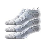Strideline Premium Athletic No-Show Socks (3 Pack), Women's, White | Amazon (US)