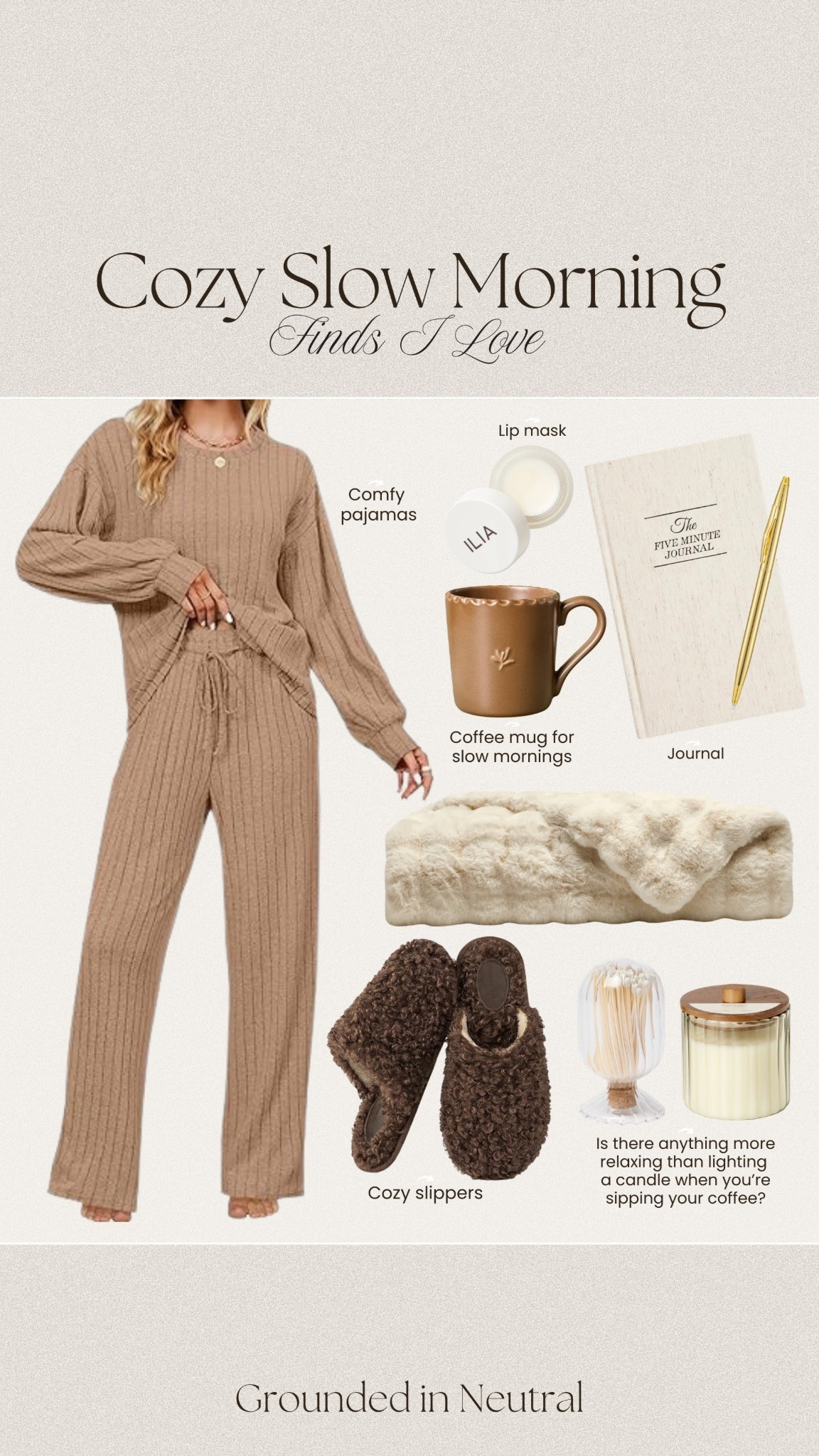 Cozy slow morning finds 🤎🧸☕️

#LTKmorningroutine #LTKselfcare #LTKdayinmylife