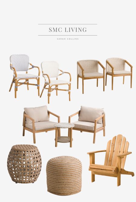 New arrivals at Marshall’s

#patiofurniture
#outdoorfurniture
#outdoorseating
#bistrochairs
#aderondakchair
#outdoorpouf


#LTKhome