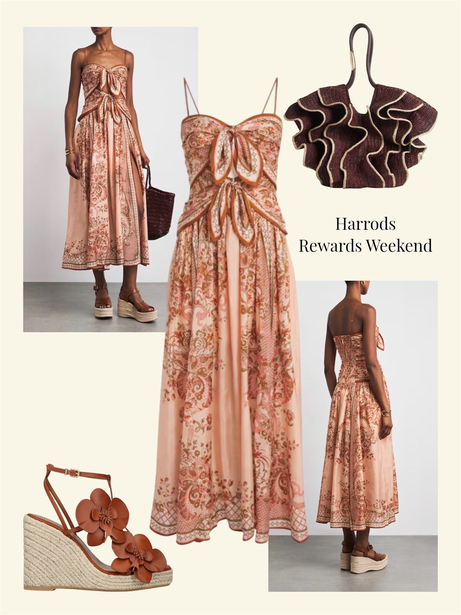 Zimmerman is included in the Harrods Rewards Weekend! Save 10% off until Sunday 2nd August ✨

#zimmerman #zimmermandress #gardenparty #gardenpartyoutfit #holidayoutfit #southoffrance #sttropez #wedges #beachbag #harrods #harrodsrewardsweekend #harrodsrewards #harrodsnewin #harrodshaul #stylingidea #outfitinspo

#LTKFashionMonth #LTKuk #LTKluxury