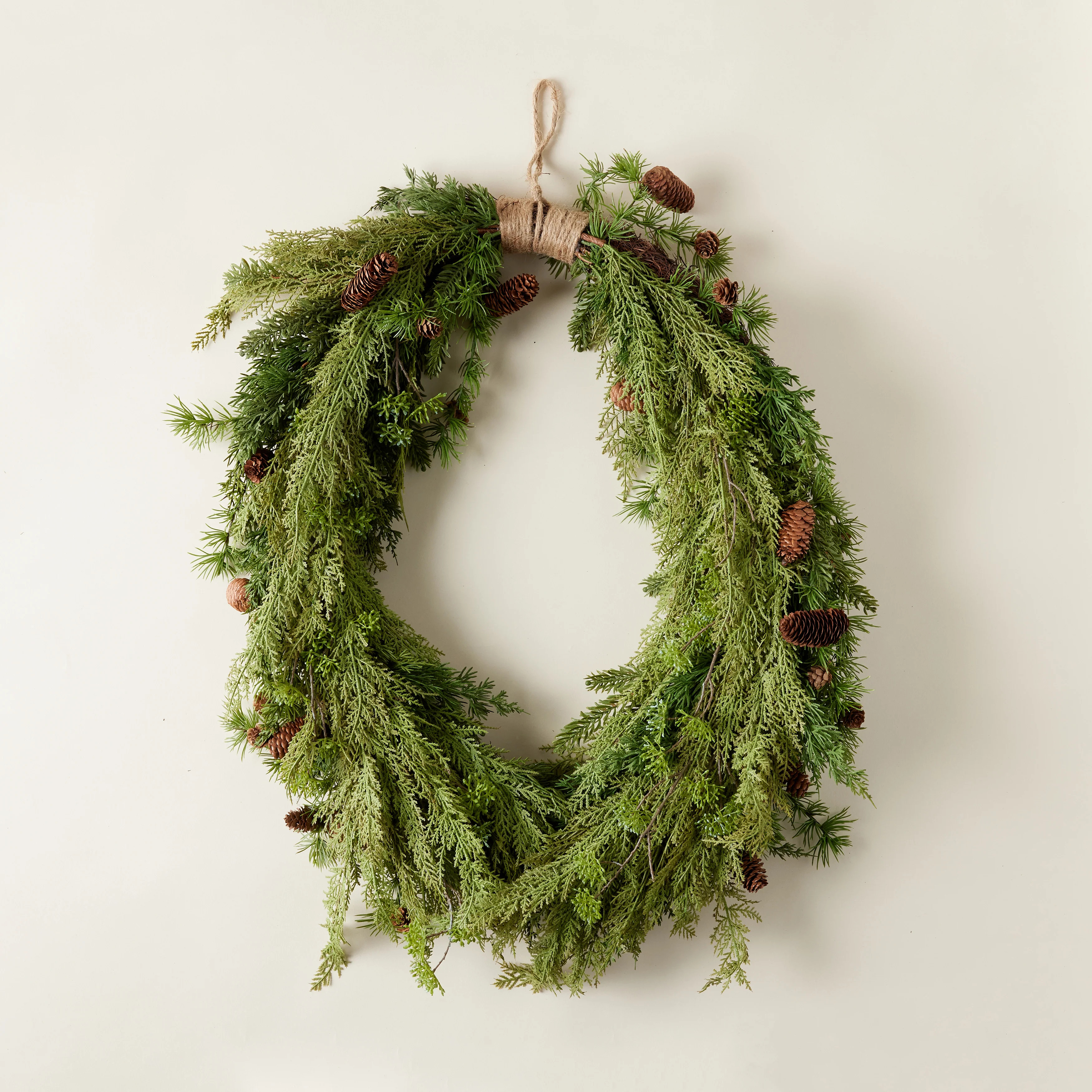 Faux Pine Wreath | Kate Marker Home