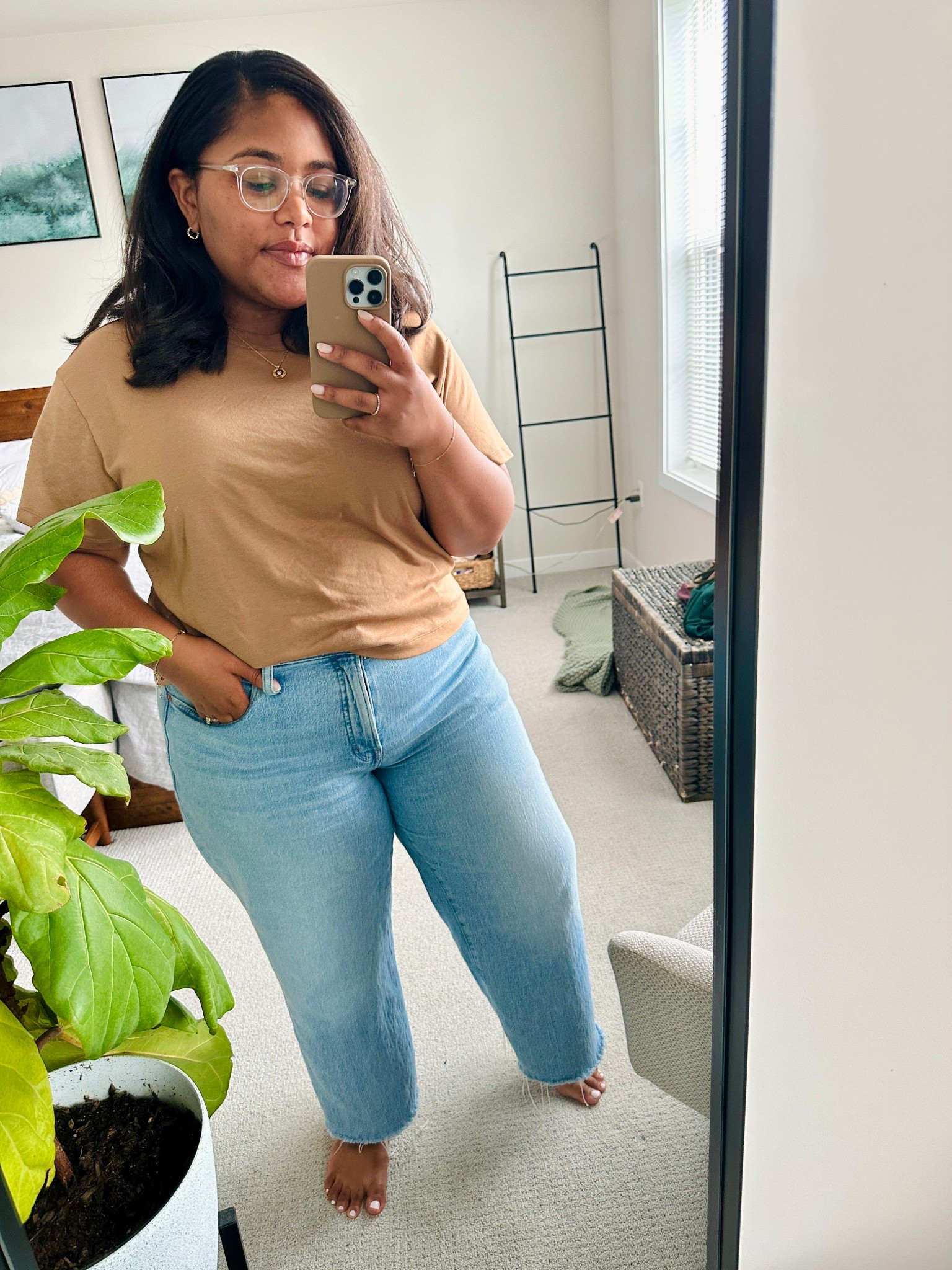 Easy outfit for running errands and getting ready for travel tomorrow! Linked my new favorite undies and bra that I’ve been loving lately! 🙌🏾

#LTKSaleAlert #LTKPetite #LTKPlusSize