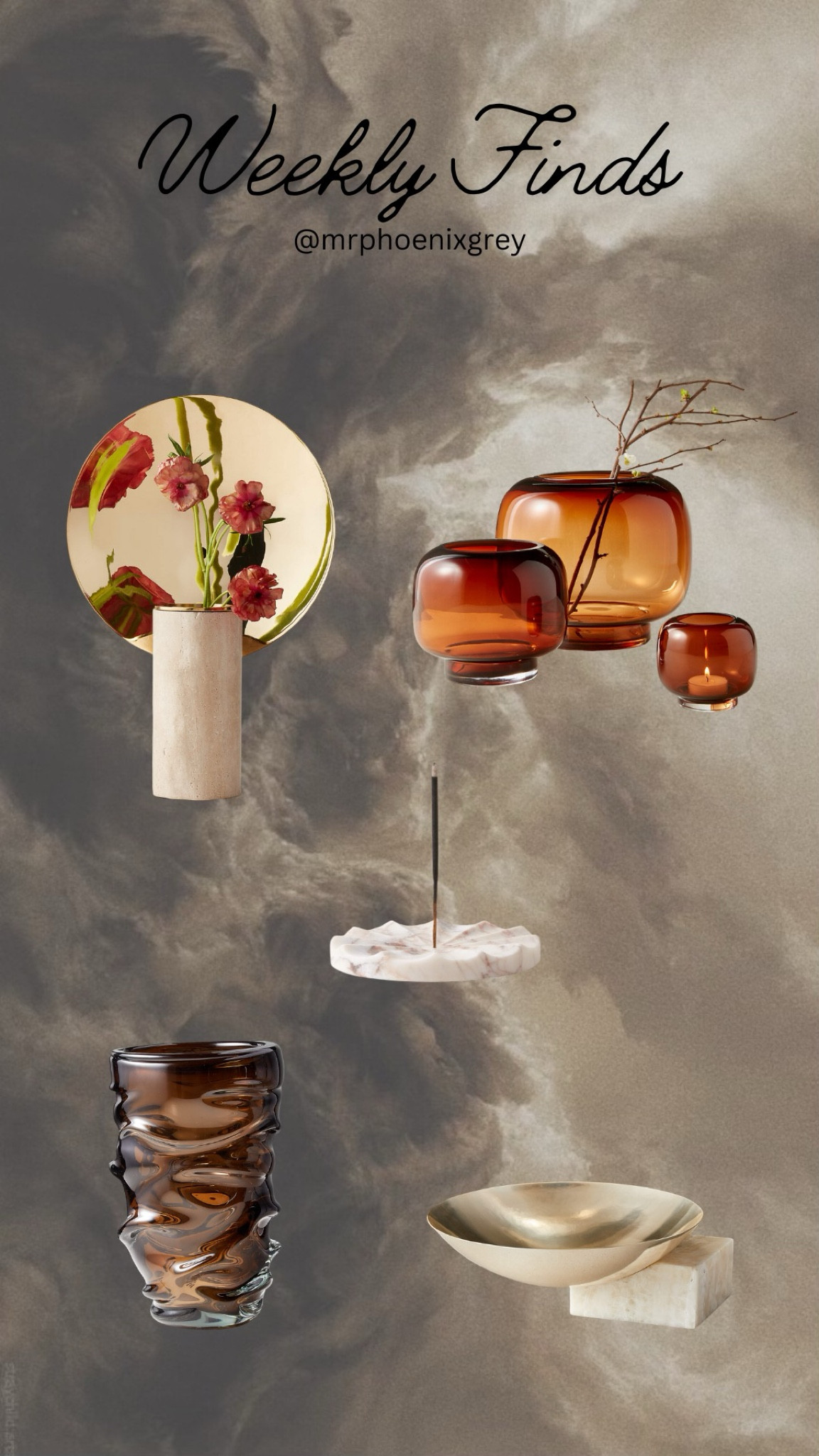 Beautiful deep toned home decor finds from CB2 this week!

#LTKFindsUnder50 #LTKHome #LTKFindsUnder100