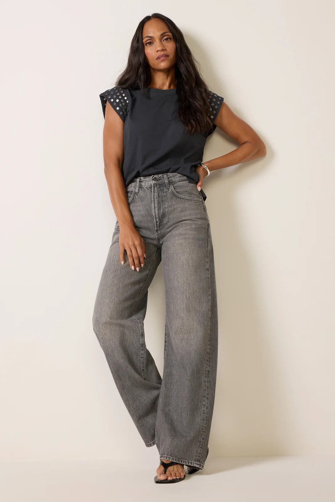 Arellia 32` Wide Leg Jean | Evereve