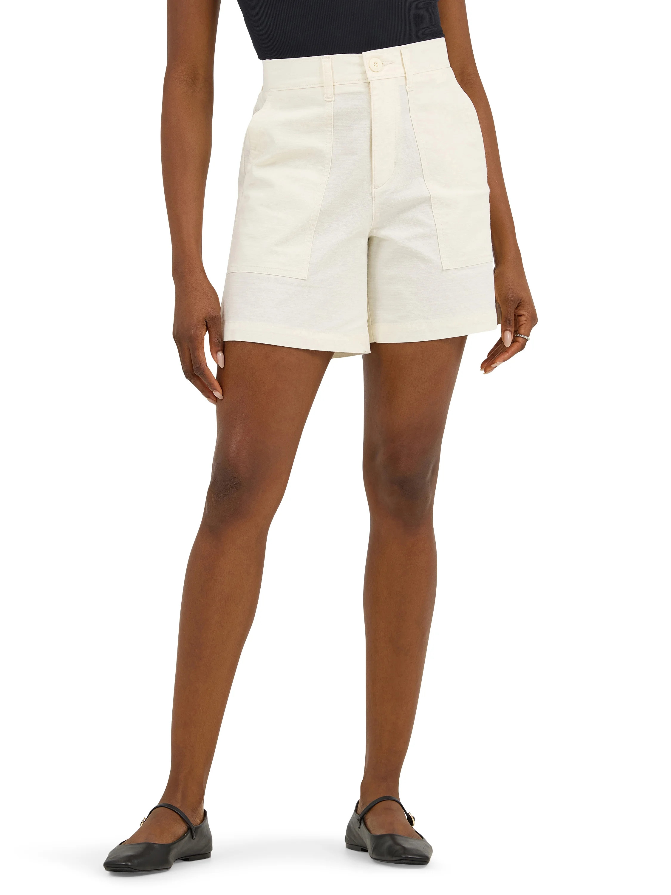 Lee Women's Comfort Waist 6" Utility Short, Sizes 4-20 | Walmart (US)