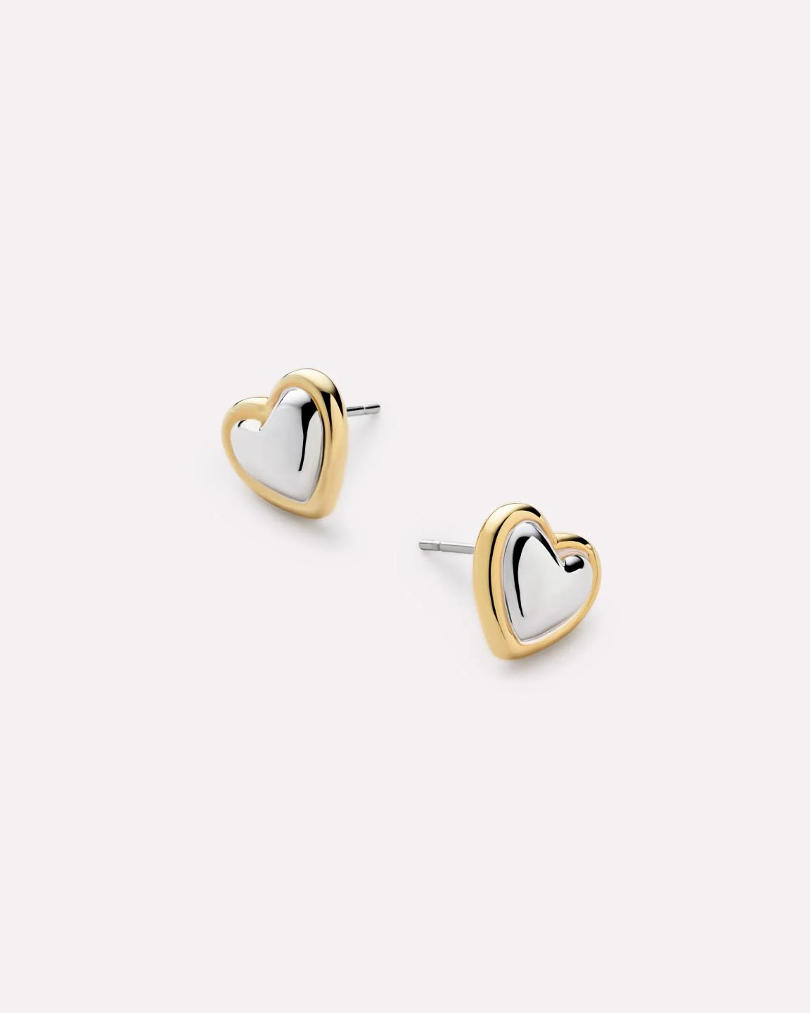 Lev Studs Two Tone | Ana Luisa