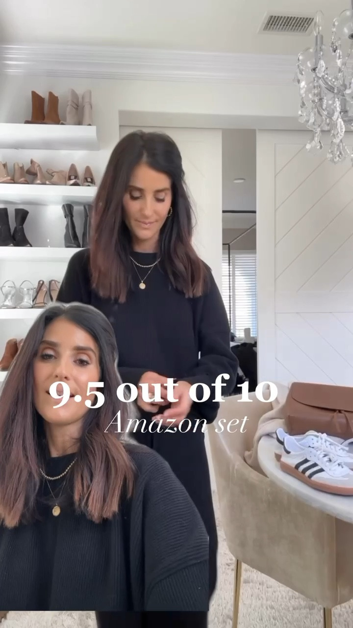 9.5 out of 10 Amazon set! I’m just shy of 5-7” wearing the size small set and available in multiple colors, StylinByAylin 

#LTKstyletip #LTKfindsunder100