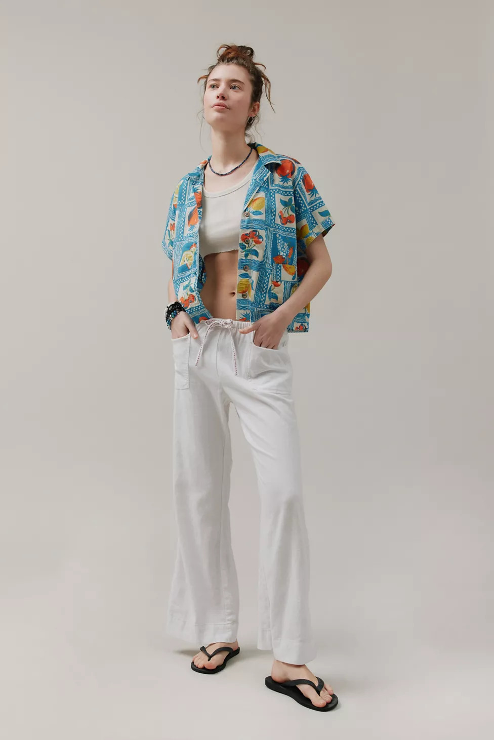 BDG Del Rey Souvenir Button-Down Top | Urban Outfitters (US and RoW)