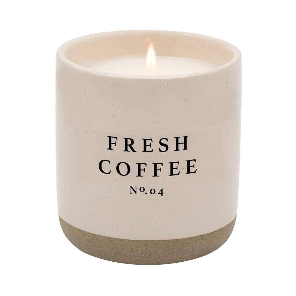 Sweet Water Decor Fresh Coffee Candle | Sweet Latte, Caramel Creme, Kona Coffee, and Rum Cream Sc... | Amazon (US)