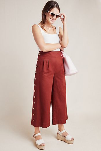 Brooklyn Wide-Leg Pants | Anthropologie (US)