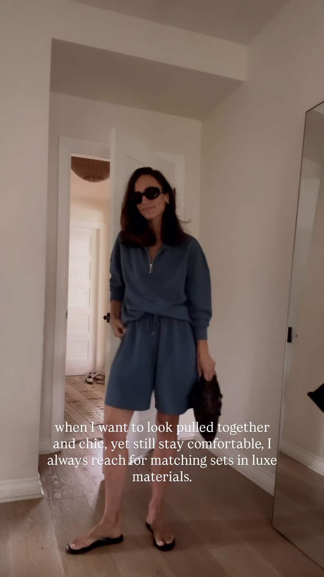 The new summer pieces from @varley are beautiful in everyday: fit, color, and comfort. I love the longer inseam DoubleSoft shorts and they pair effortlessly with a wide array of matching tops. The mallard blue and pristine color-ways are two of my current favorites. #ad #invarley

#LTKOver40