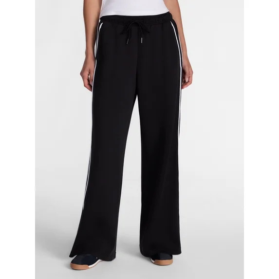 Avia Women's Pique Knit Track Pants, 31" Inseam, Sizes XS-XXXL | Walmart (US)