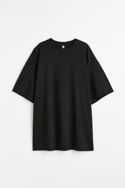 Oversized T-Shirt - Schwarz - Ladies | H&M AT | H&M (DE, AT, CH, NL, FI)