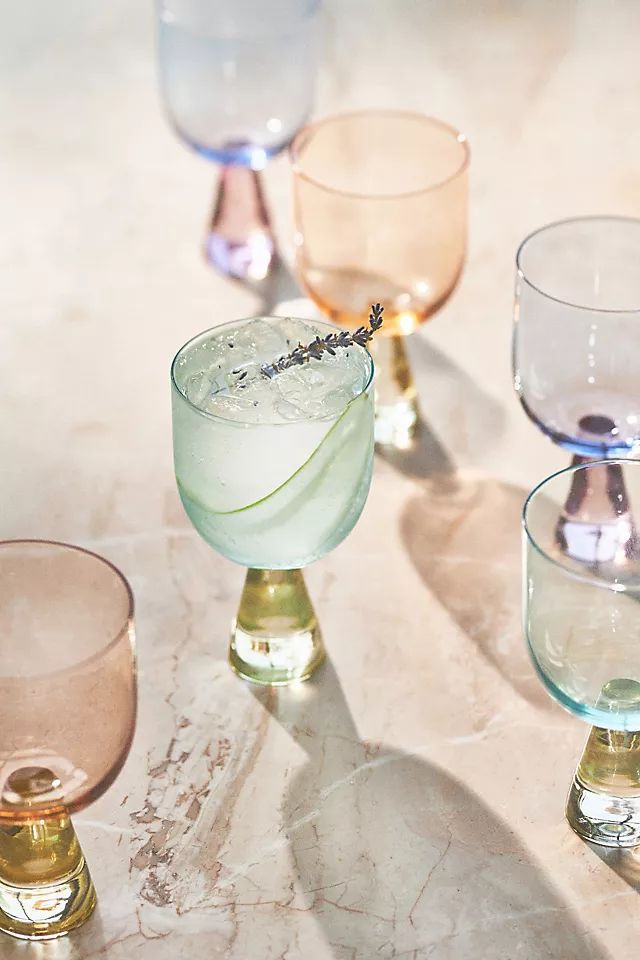 Ramona Wine Glasses, Set of 4 | Anthropologie (US)