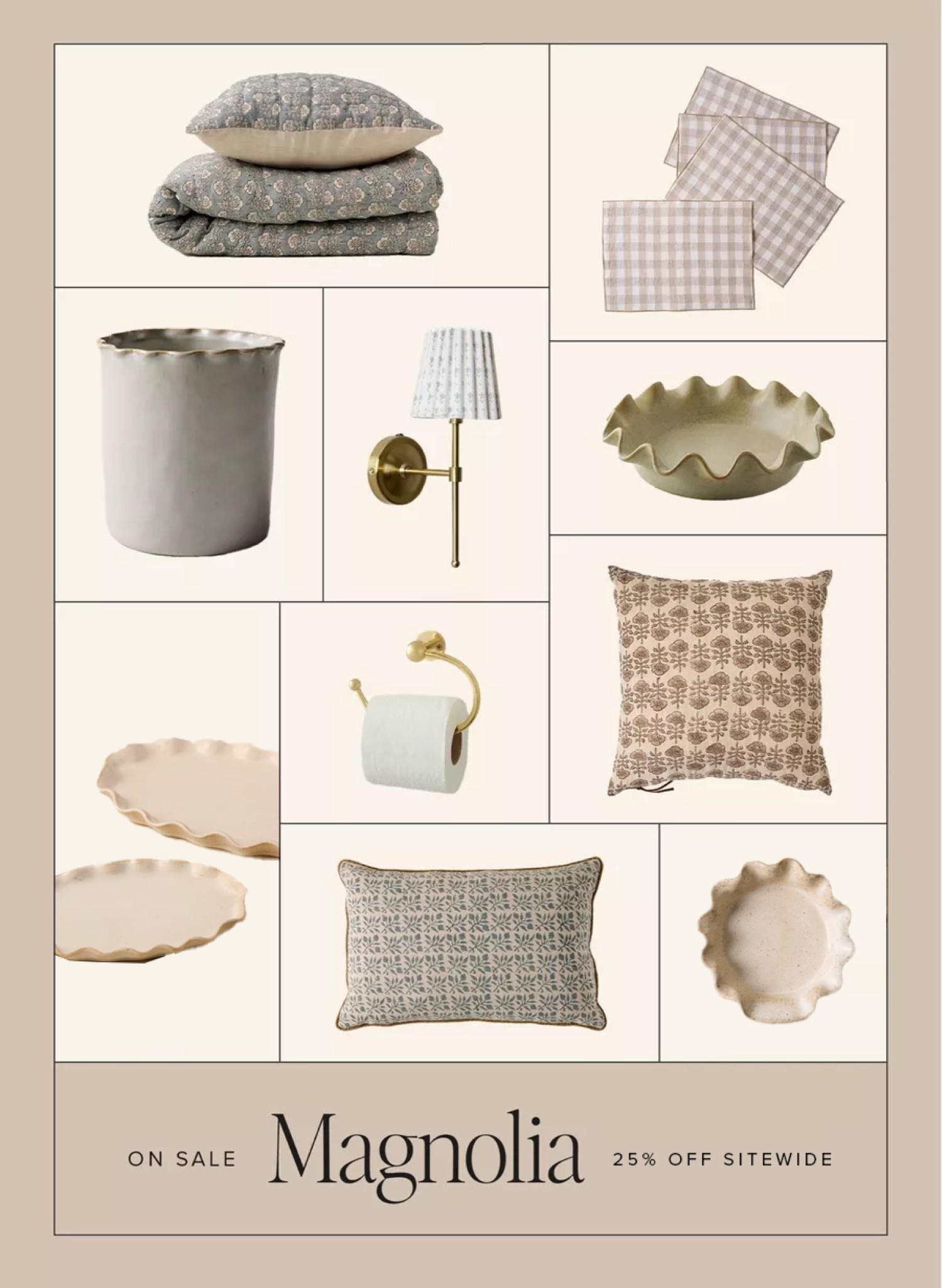 magnolia black friday — 25% off sitewide 

#LTKHome #LTKFindsUnder50 #LTKFindsUnder100