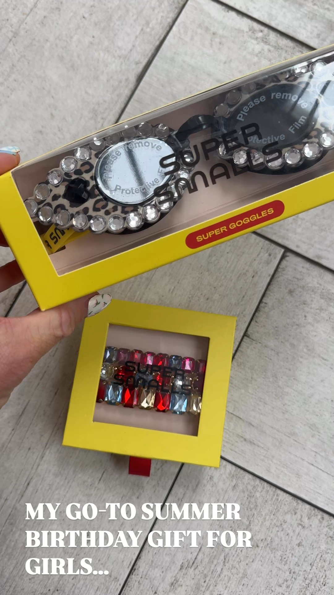 Can’t get enough of these super bling swim goggles.  They will make the cutest summer birthday gifts for girls.

#GiftsForGirls #SwimGoggles #Kids #KidsGoggles #KidsJewelry #Girlsjewelry

#LTKFindsUnder50 #LTKKids