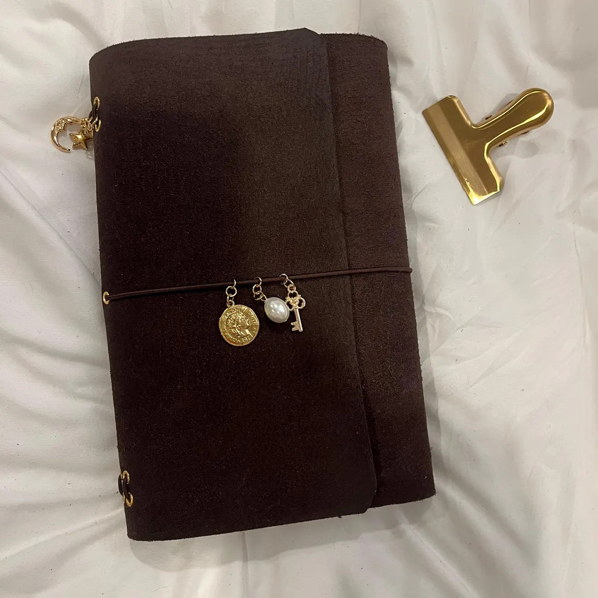 A5 Louise Carmen Style Leather Notebook | Etsy (Global)