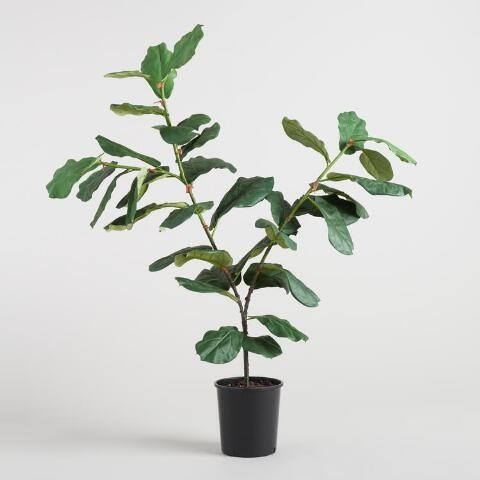 Faux Fiddle Leaf Fig Tree 57 Inch | World Market