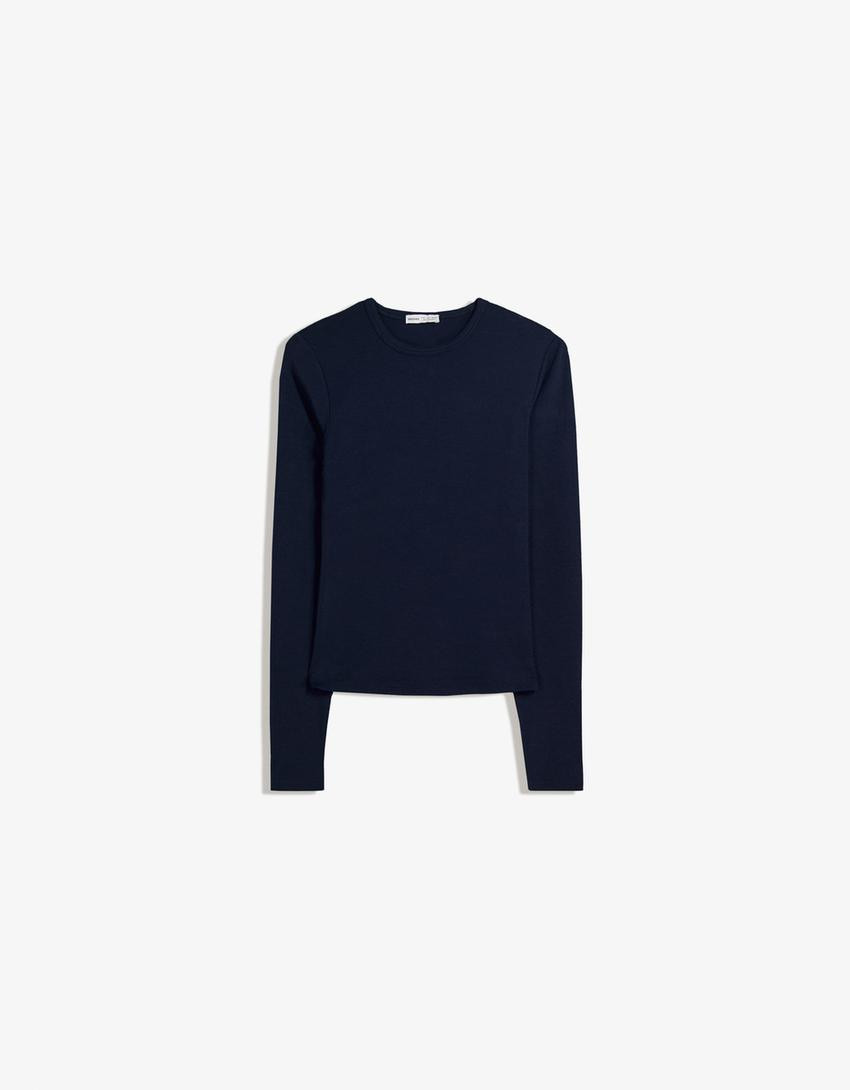 Long sleeve top - T-shirts - BSK Teen | Bershka GB