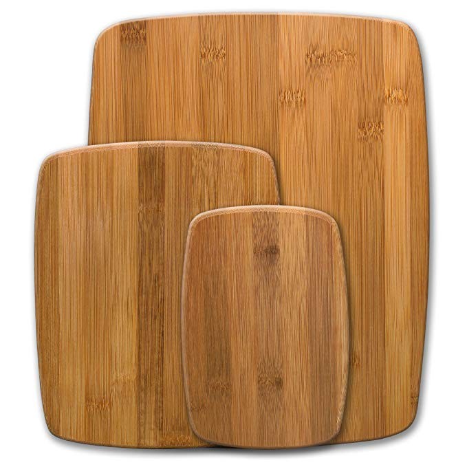 Farberware 5070344 Bamboo Cutting Board, Set of 3 | Amazon (US)