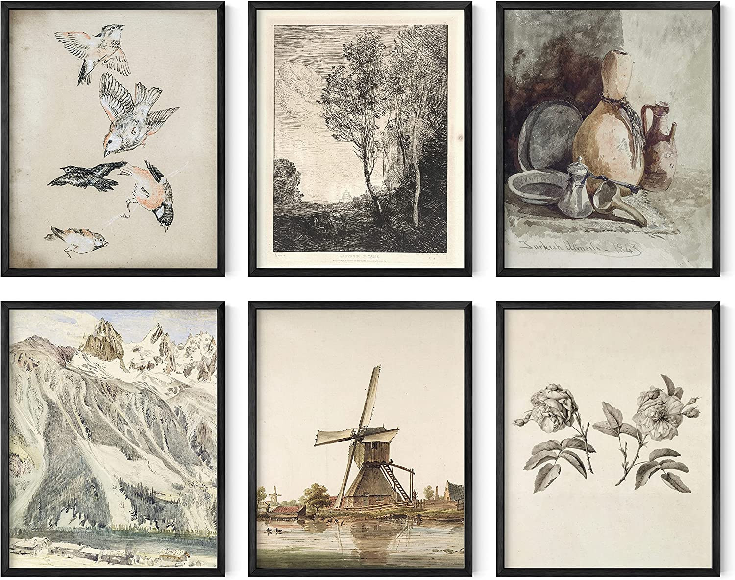 HAUS AND HUES Farmhouse Bedroom Wall Decor - Rustic Decor Wall Art, Farmhouse Bedroom Wall Decor,... | Amazon (US)