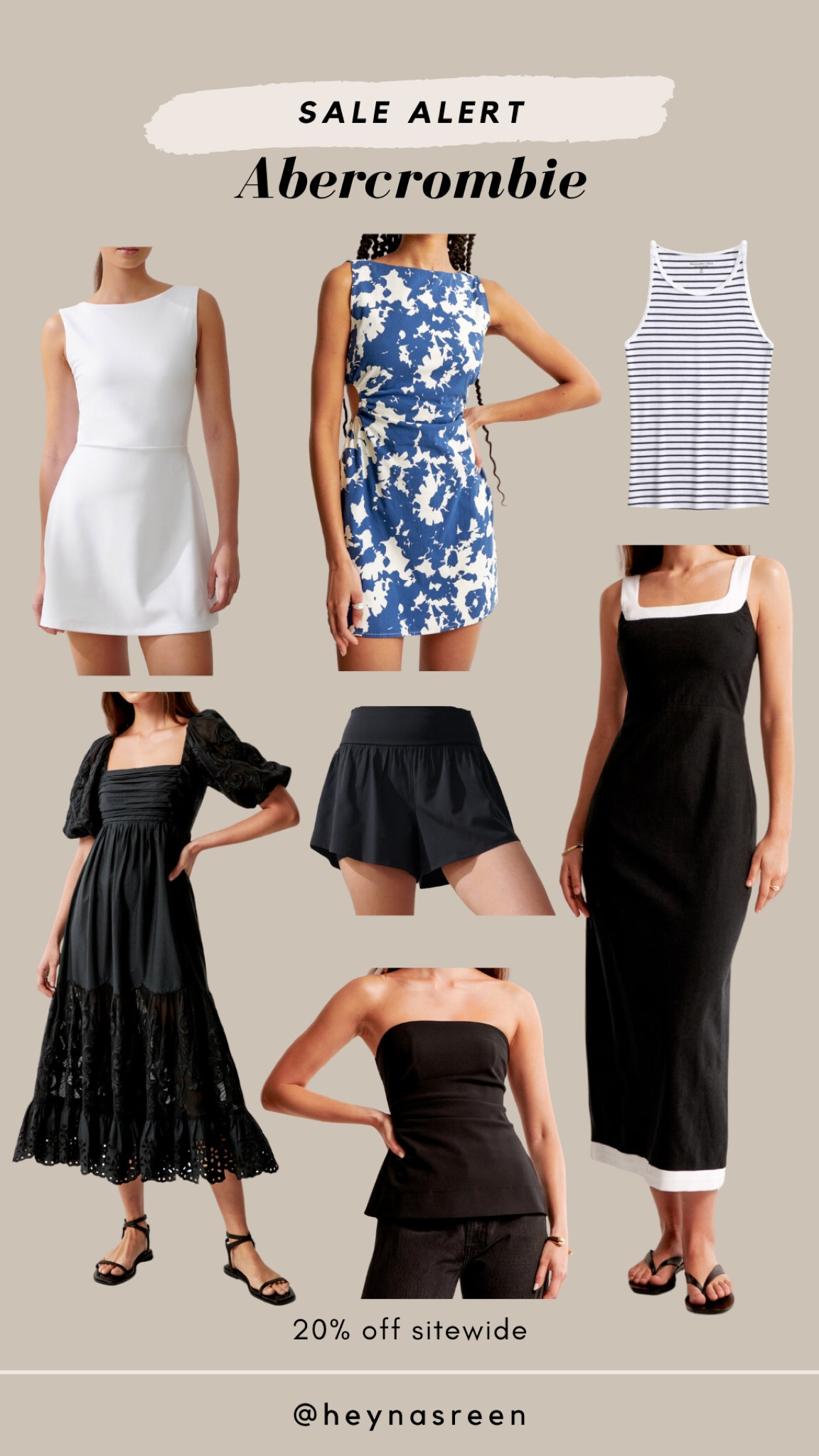Abercrombie is having a great Memorial Day sale! 20% off almost everything - here are a few of my favorites! 🖤

#LTKSeasonal #LTKSaleAlert #LTKStyleTip
