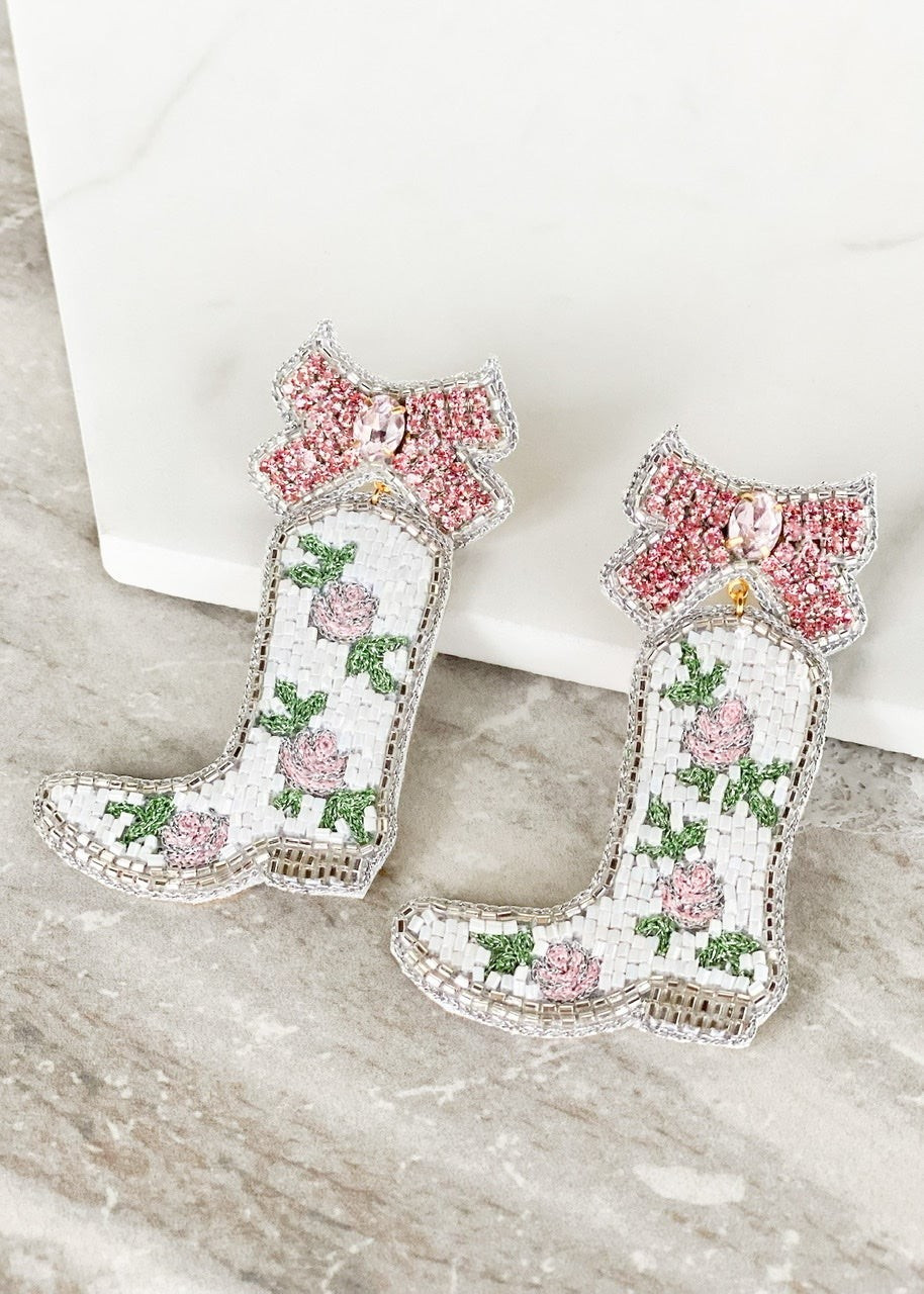 Florita Boot Earrings | Dos Femmes, LLC