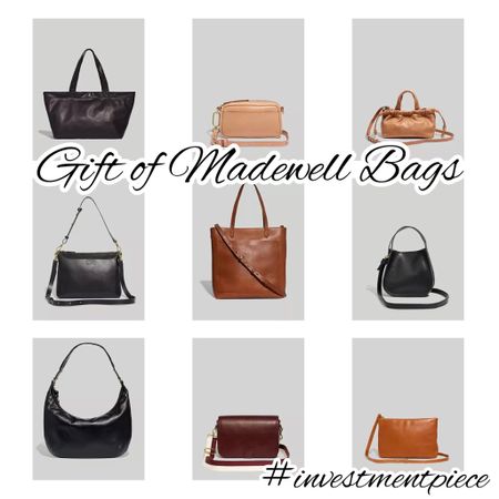 Great gifts for you and yours? Bags from @madewell. From crossbodies to work bags to perfect bags for nights out. Chic and classic and most 40% off with code JOLLY #investmentpiece 

#LTKsalealert #LTKitbag #LTKGiftGuide