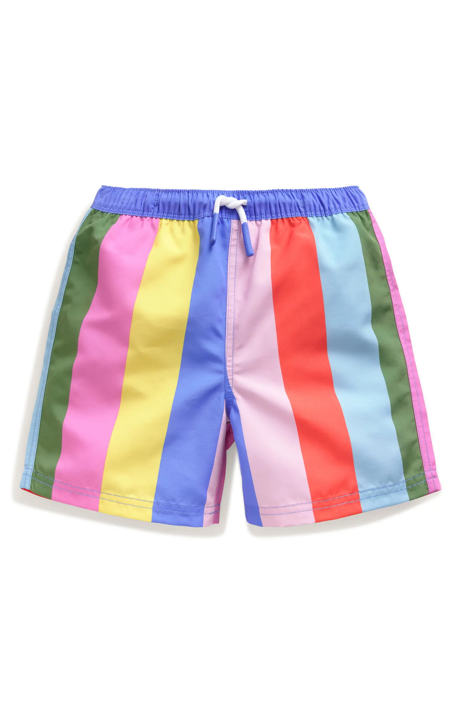 Kids' Stripe Swim Trunks | Nordstrom