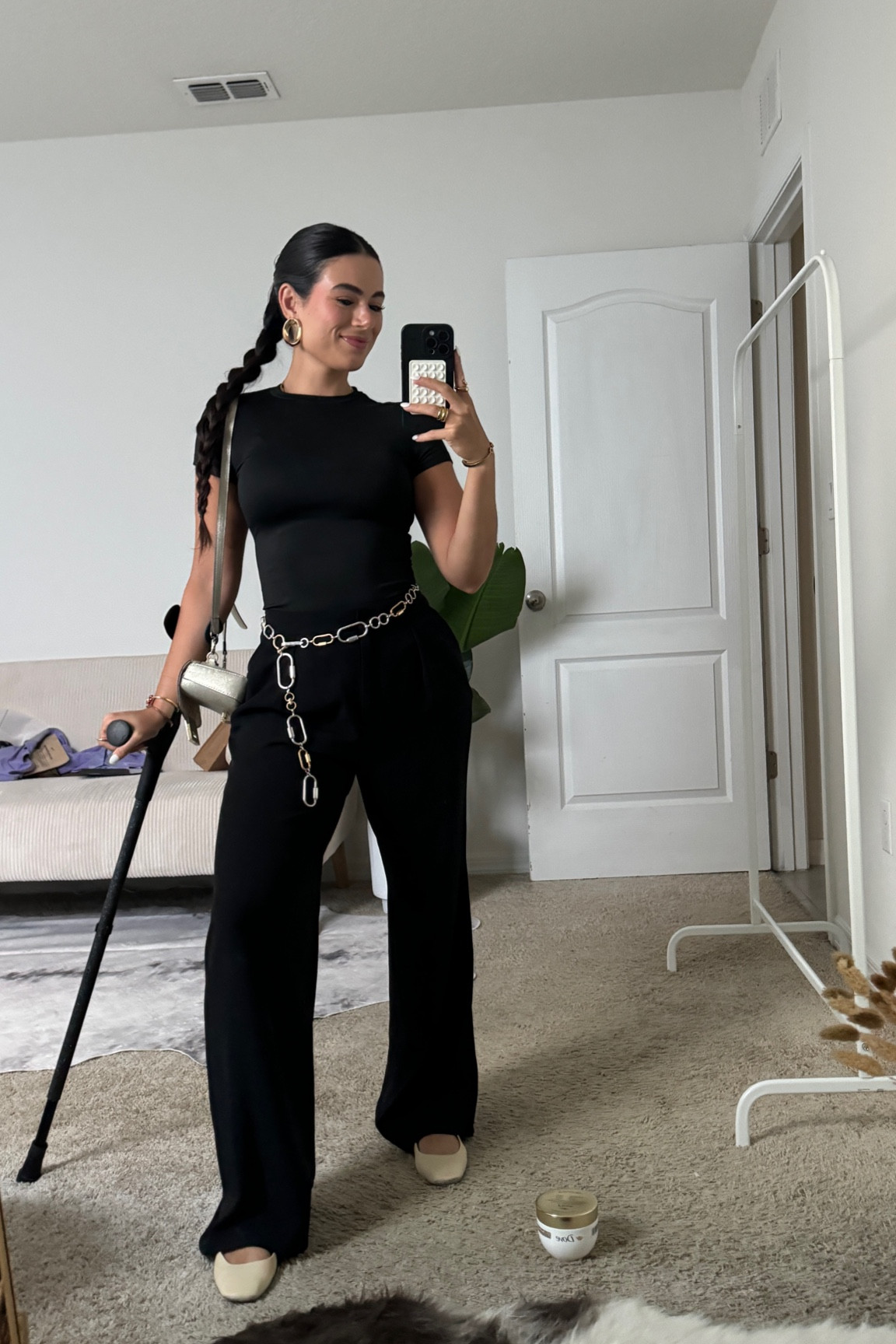 Simple but cute all black outfit, this is what I wore for my niece graduation 🤍

#LTKStyleTip #LTKParties #LTKWorkwear